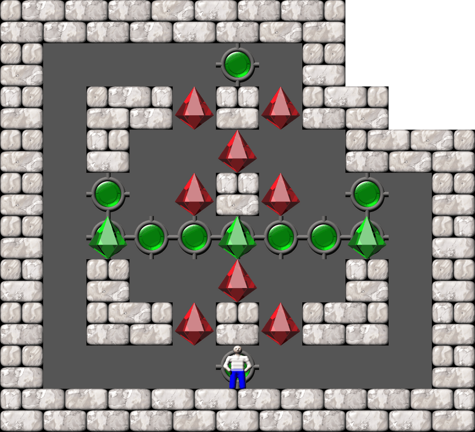 Sokoban Secundus gradus ad Olympo level 31